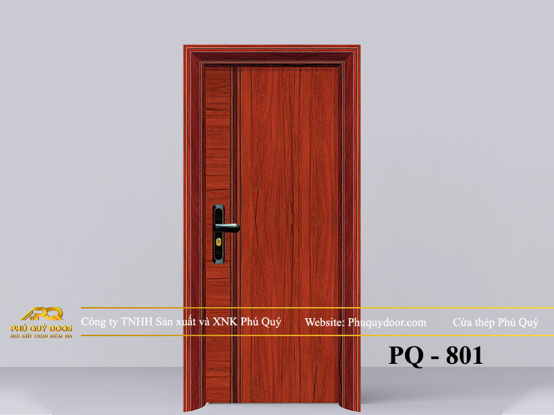 mẫu cửa thông phòng PQ-801 Phú Quý Door