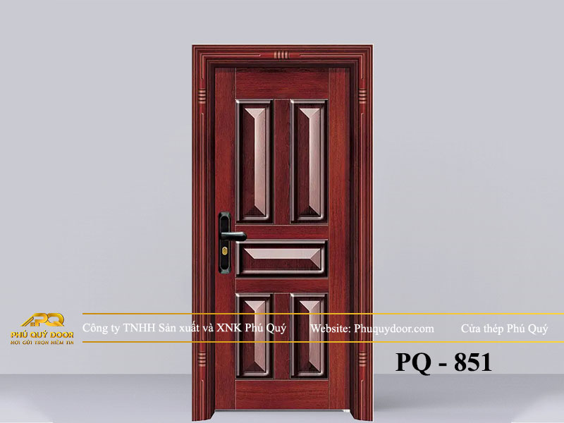 mẫu cửa thông phòng PQ-851 cửa thép Phú Quý