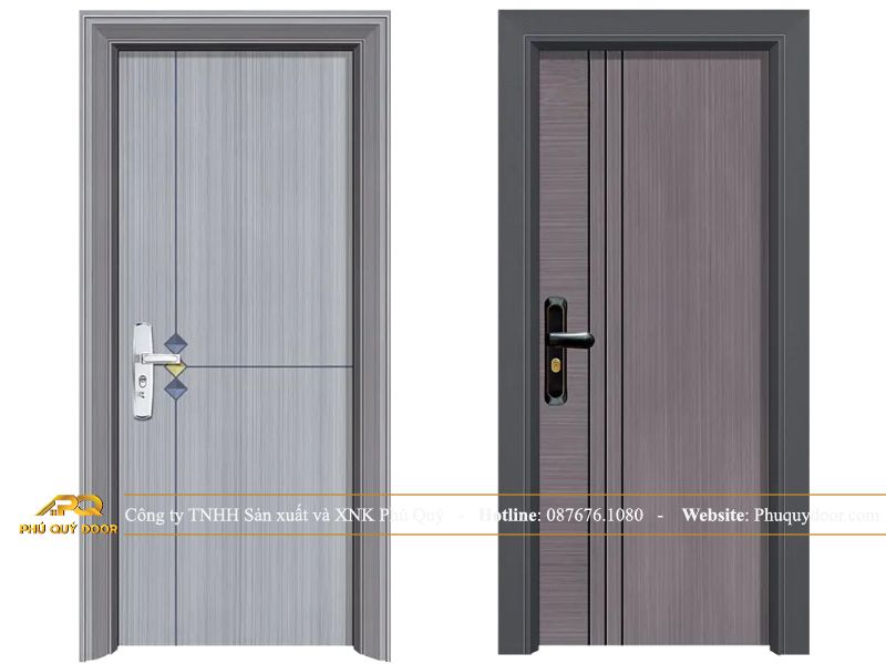 báo giá cửa thép thông phòng hiện đại phú quý door