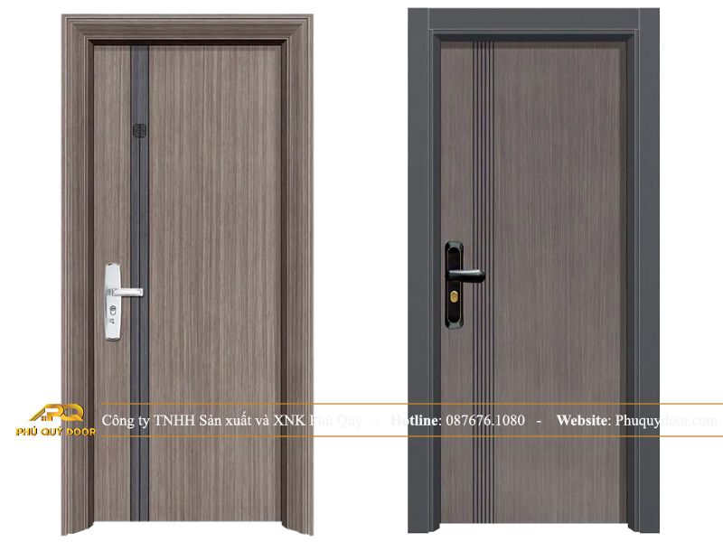 lắp đặt cửa phòng hiện đại Phú Quý Door